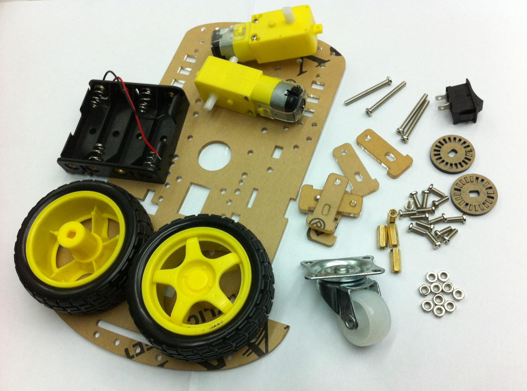 2WD Robotic Car Chassis Kit